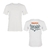 Playera cuello redondo para hombre, blanca, M, Truper