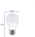 Lámpara LED A19 6 W (equiv. 40 W), luz cálida, caja, Basic en internet