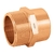 Conector de cobre, rosca exterior 1-1/2', Foset