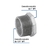 Reducción bushing acero galvanizado 1-1/4 x 1', Foset - comprar en línea