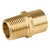 Conector NPT soldable de latón, 1/2' X 3/8', Foset