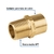 Conector NPT soldable de latón, 1/2' X 3/8', Foset - comprar en línea