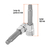 Dado punta larga bristol M14, cuadro 1/2', Truper - Konstru Tools ®