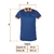 Imagen de Playera polo performance para hombre, azul, G, Truper