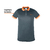 Playera polo performance para hombre, gris, EEG, Truper - Konstru Tools ®