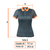 Playera polo performance para mujer, gris, G, Truper - tienda en línea