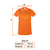 Imagen de Playera polo performance para hombre, naranja, CH, Truper