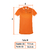 Playera polo performance para hombre, naranja, G, Truper - tienda en línea