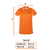 Playera polo performance para hombre, naranja, EG, Truper - tienda en línea