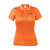 Playera polo performance para mujer, naranja, CH, Truper