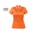 Playera polo performance para mujer, naranja, CH, Truper - tienda en línea