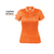 Playera polo performance para mujer, naranja, G, Truper - tienda en línea