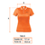 Imagen de Playera polo performance para mujer, naranja, G, Truper