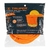 Protector solar plegable para casco, naranja con reflejante - Konstru Tools ®