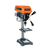 Taladro de piso 8', 1/3 HP (250 W), broquero 1/2', Truper