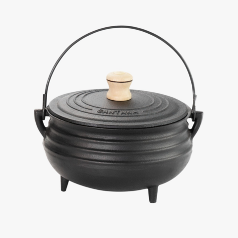 tacho de ferro fundido fundilção santana 44 cm paella de ferro