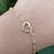 Pulseira Passione minimalista, banhado no ouro 18k