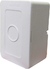 Kit 10 Mini Caixa Sobrepor Cftv Branca 9,0 X 6,0x 4,5 Cm - comprar online