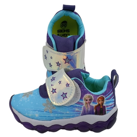 Tenis frozen con luces price online shoes