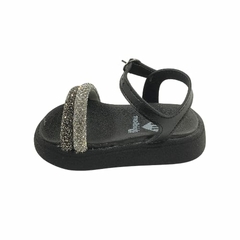 SANDALIA MOLEKINHA BABY FEM. CASUAL STRASS