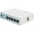 Router hEX 5 puertos Gigabit, CPU Dual Core 880MHz, 256MB RAM, USB, microSD, RouterOS L4