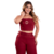 Conjunto Alfaiataria Calça com Cropped Luiza - Vermelho - Loira Morena