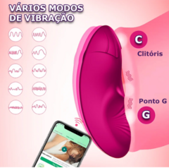 Vibrador de Calcinha com Imã via Aplicativo