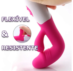 Vibrador com Estimulador de Clitóris - Love Boutique Sensual