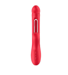 Vibrador com Dedilhar e Sugador - comprar online