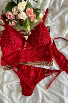 Conjunto com bojo - Love Boutique Sensual