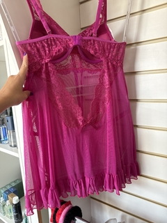 Camisola pink com calcinha - comprar online