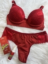 Conjunto vermelho