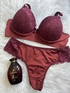 Conjunto marsala GG