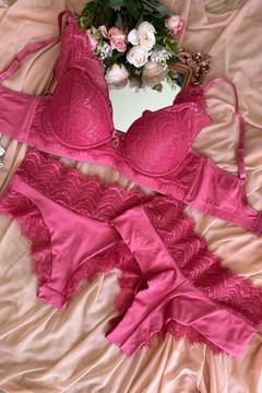 Conjunto Reforçado Rosa