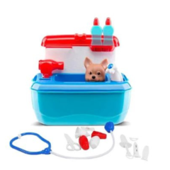 Maleta Dr Canino Pet Azul 5510 - Roma Brinquedo