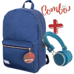 Mochila Casual Poliéster Convoy + Headphone KAPBOM - comprar online