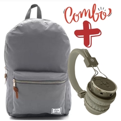 Mochila Casual Poliéster Convoy + Headphone KAPBOM