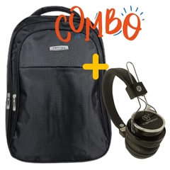 Mochila Executiva Convoy - Porta Notebook+ Headphone KAPBOM