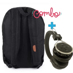 Mochila Casual Poliéster Convoy + Headphone KAPBOM - comprar online