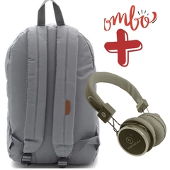 Mochila Casual Poliéster Convoy + Headphone KAPBOM - comprar online