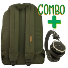 Mochila Casual Poliéster Convoy + Headphone KAPBOM - comprar online