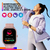 Zeblaze GTS 3 Pro + 2 Pulseiras Extra Smartwatch Fashion com Tela AMOLED e Chamadas por Voz - comprar online