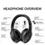 Siindoo JH-919 Headphone Bluetooth, Redução de Ruído com Microfone