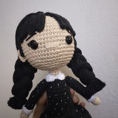 Merlina Addams - Rellenitos Amigurumis