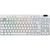 Teclado Mecânico Gamer sem fio USB Logitech G PRO X TKL LIGHTSPEED Branco com Layout Americano