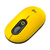 Mouse Logitech Pop Sem Fio Amarelo