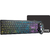 Kit Mouse Teclado e Mousepad Gamer K-MEX KM7628+MOD734+FX-X2418 Preto