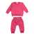 Conjunto de Moletom Infantil - Rosa