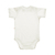 Body Manga Curta Liso Off-White - comprar online