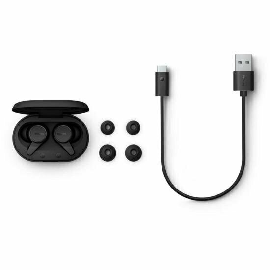 Fone de Ouvido Bluetooth TWS TAT1207 Preto - Philips - TVS, ÁUDIO E HOME  THEATER - HEADPHONE/ HEADSET/FONE OUVIDO : PC Informática